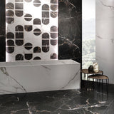 Cervino Lux Black 60x60 Granitkeramik Klinker