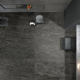 Cristallo Lux Lappato Nero 60x60 Granitkeramik Klinker